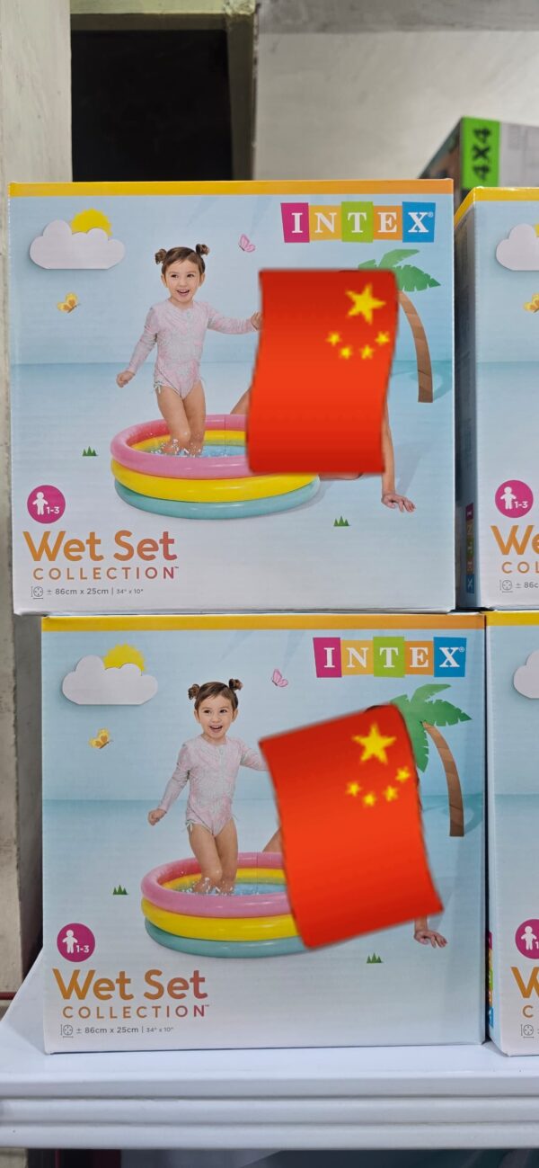 استخر بادی کودک INTEX سایز intex  86x25cm