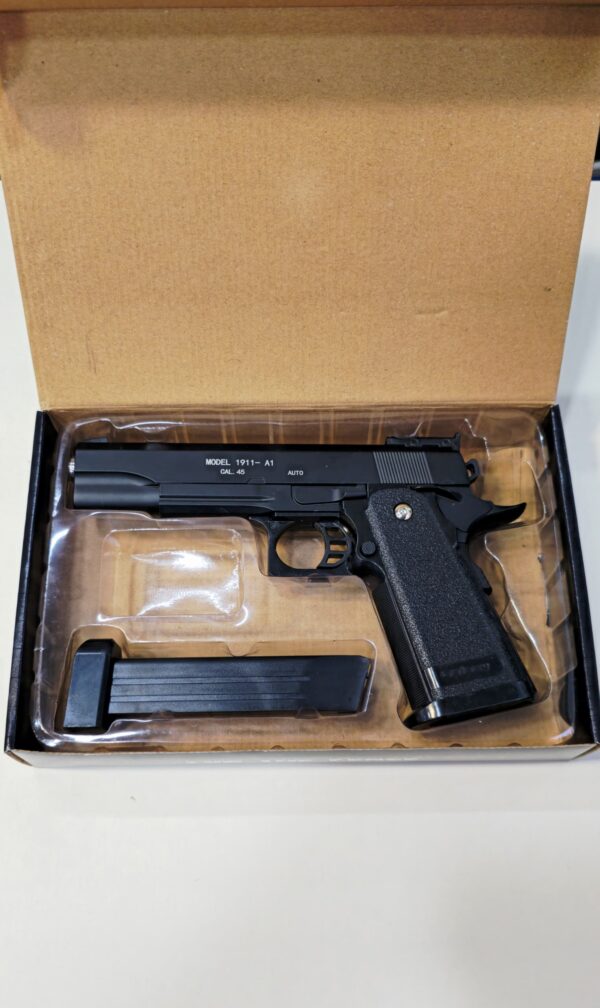 کلت و تفنگ فلزی ساچمه ای  1911 A1 مدل G6ا AIR SOFT GUN G6 1911 A1 - تصویر 6