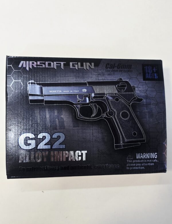 کلت و تفنگ فلزی ساچمه ای مدل G22 ا AIR SOFT GUN G22