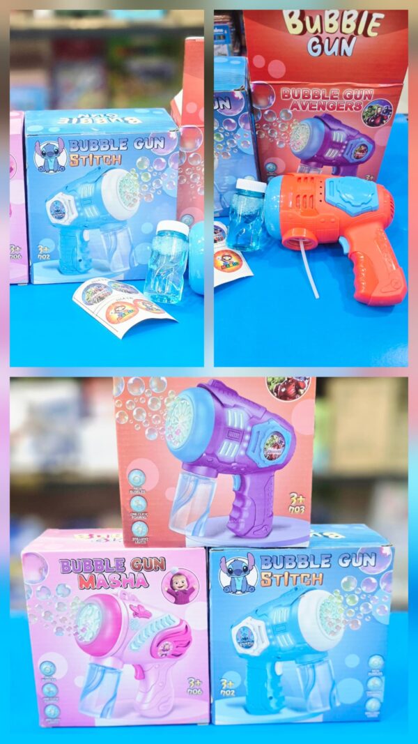 تفنگ حباب ساز |bubble gun