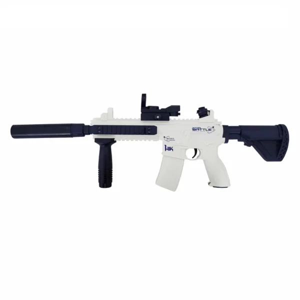 تفنگ آب پاش مدل WATER M416 صورتی - تصویر 5